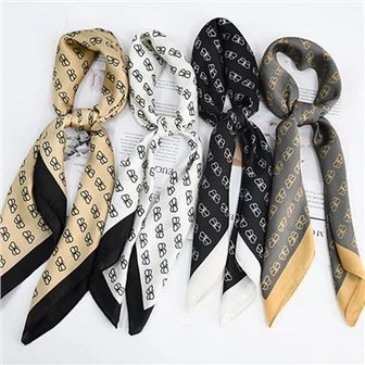 Özel Lüks Bayan %100 İpek Eşarp